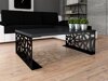 Table basse Germantown 101 (Noir mat + Noir brillant)