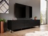 TV-meubel Charlotte 142 (Zwart)