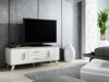 TV-bord Larfloi 103 (Hvid + Sonoma eg)