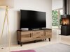 TV-bord Larfloi 103 (Wotan eg + Sort)