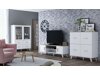 TV-meubel Larfloi 108 (Wit + Sonoma eik)