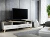 TV-meubel Larfloi 109 (Wit + Sonoma eik)
