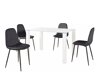 Set de mese Denton 267 (Alb + Negru)