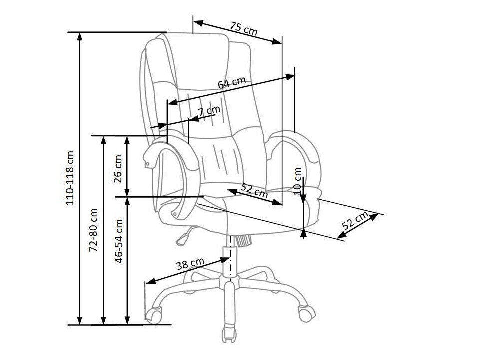 Kontorstol Houston 243 (Beige)