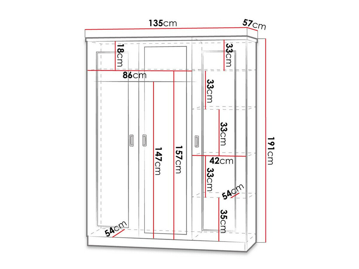 Garderobeskab Lircava 112 (Lefkas eg)