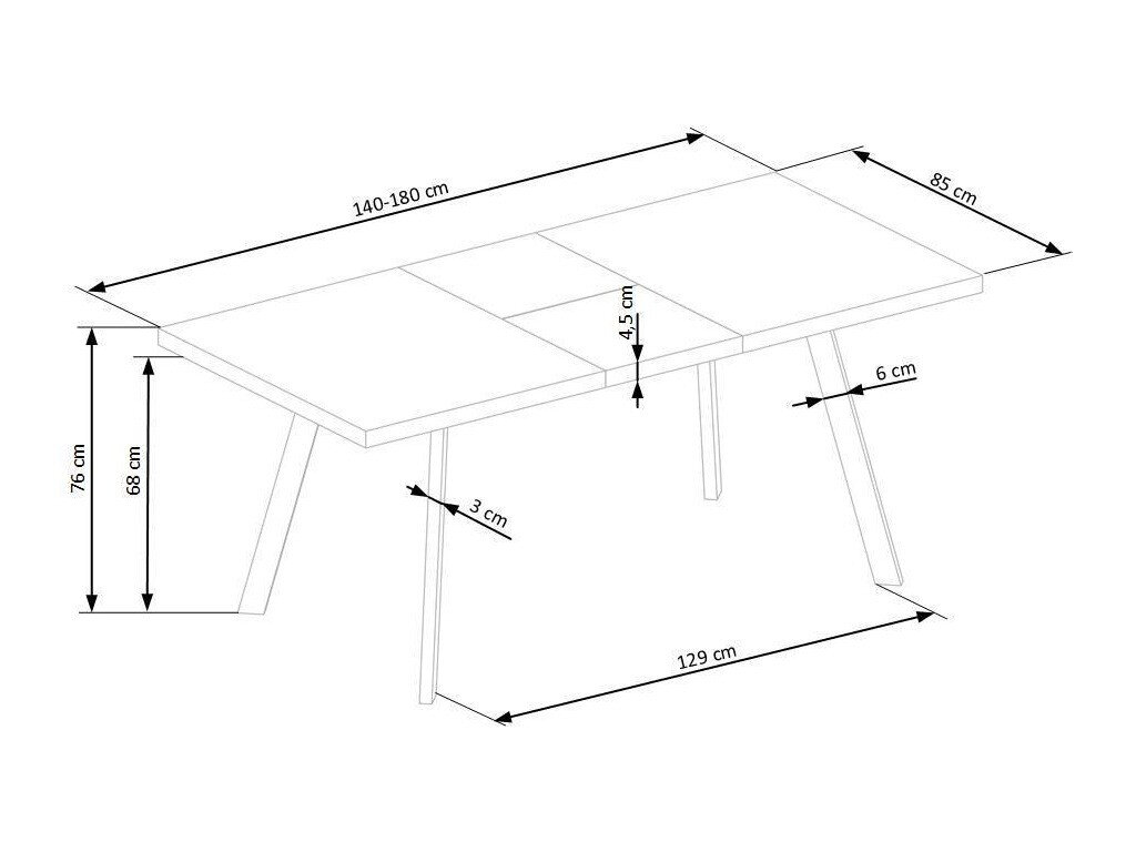 Tafel Houston 601