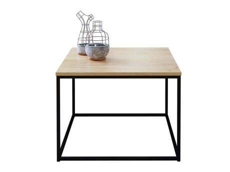 Dohányzóasztal Germantown 105 (Matt fekete + Tölgy)