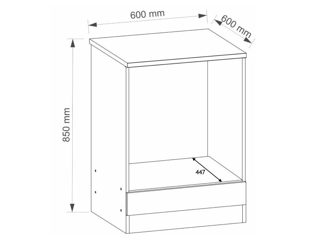Armoire modulaire pour appareils intégrés Eli Light 104