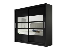 Kledingkast Closico Pallor III (Zwart)