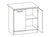 Modulaire kast met deuren Eli Dark 105
