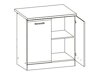 Modulaire kast met deuren Eli Dark 106