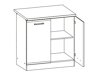 Modulaire kast met deuren Eli Light 106