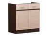 Modulaire spoelbakkast met deuren Eli Light 107
