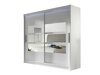 Riidekapp Closico Pallor III (Valge)