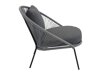 Fauteuil voor buiten Dallas 1079 (Grijs)