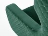 Fauteuil Houston 836 (Donkergroen + Zwart)