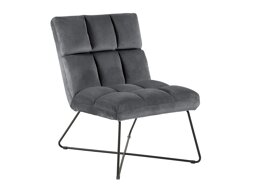 Sessel Norsica 370 (Dunkelgrau + Schwarz)