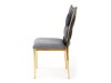 Stoel Houston 1139 (Grijs + Gouden)
