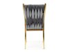 Stoel Houston 1139 (Grijs + Gouden)