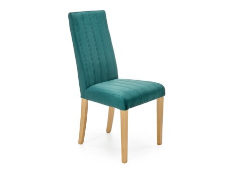 Stoel Houston 1216 (Donkergroen + Licht hout)