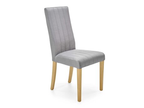 Stoel Houston 1216 (Lichtgrijs + Licht hout)