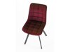 Stoel Houston 739 (Bordeaux + Zwart)