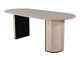 Tafel Dallas 1712 (Licht hout + Zwart)