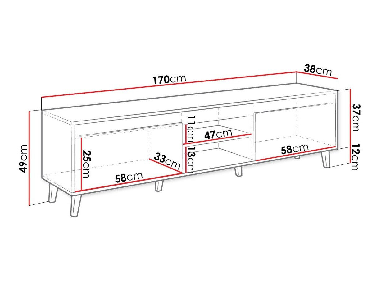 TV-bord Melevara 103