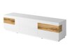 TV galds Livlore 102 (Balts + Glancēts balts + Votan ozols)
