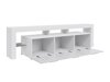 TV-meubel Arbor (Wit + Glanzend wit)