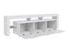 TV-meubel Arbor (Wit + Glanzend zwart)