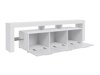TV-meubel Arbor (Wit + Grijs met glans)