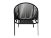 Fauteuil voor buiten Dallas 1079 (Zwart + Grijs)