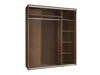 Garderobeskab Murrieta 100 (Wenge)