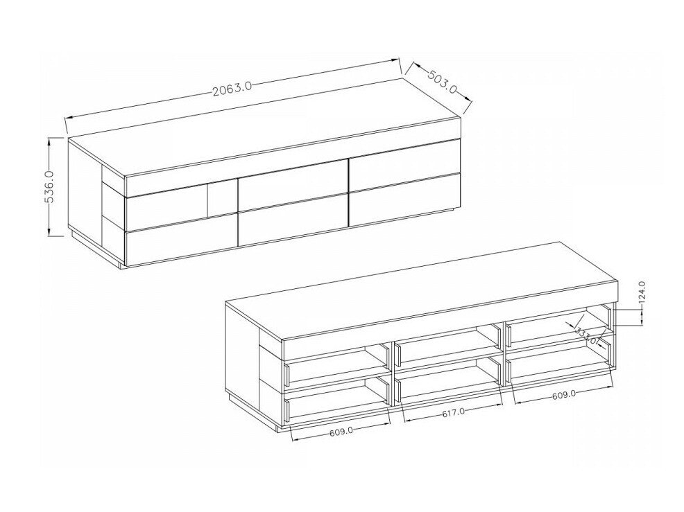 Stuemøbelsæt Livlore 109 (Matera grå + Wotan eg)