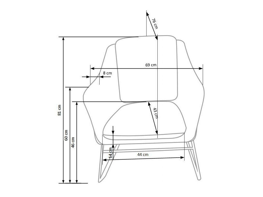 Lænestol Houston 382