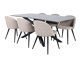 Set de mese Dallas 3035 (Bej + Negru)