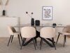 Set de mese Dallas 3035 (Crem + Negru)