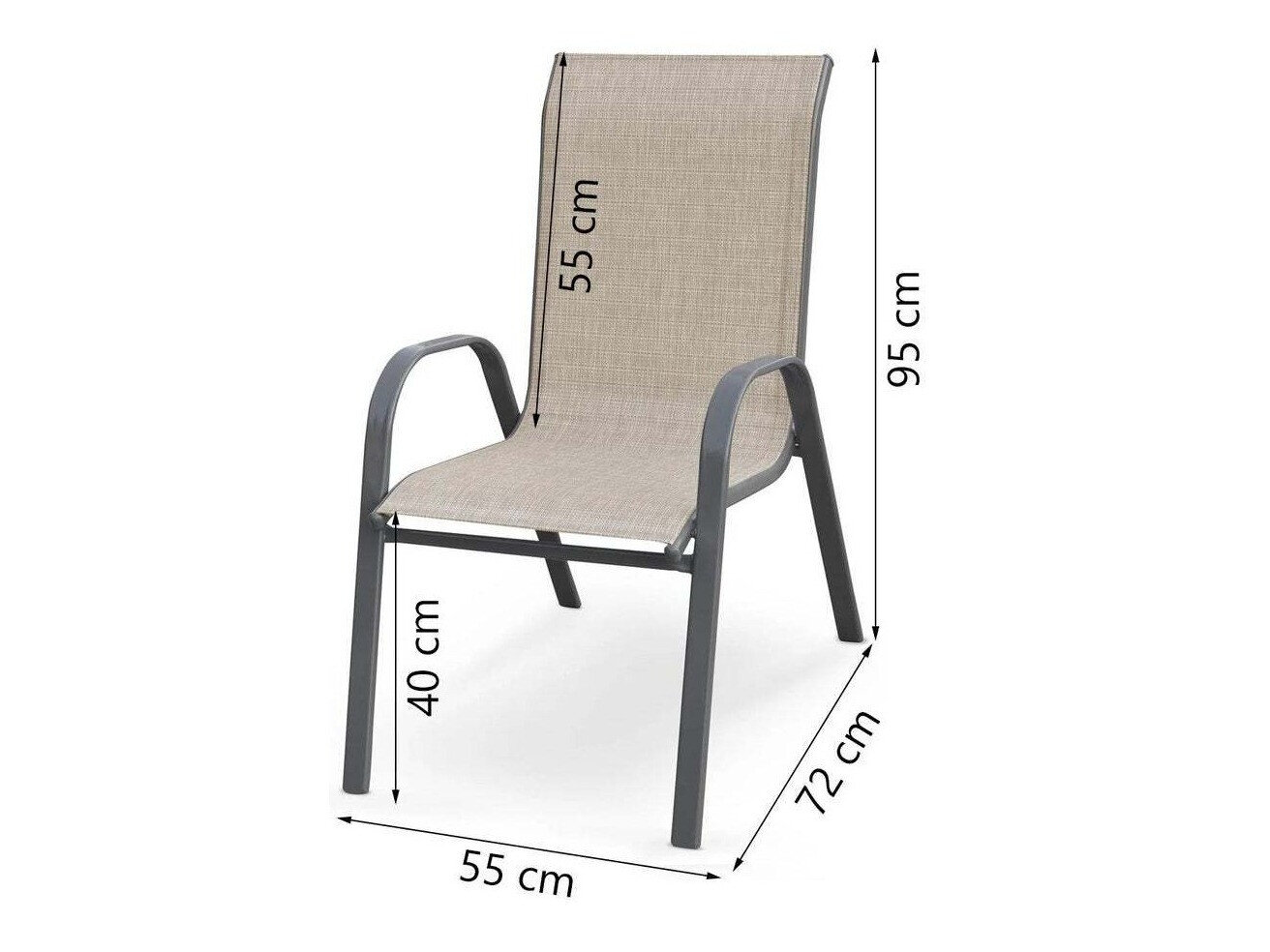 Tafel en stoelen set Houston 1071