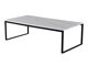 Salontafel Dallas 179 (Wit marmer + Zwart)