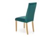 Stoel Houston 1216 (Donkergroen + Licht hout)