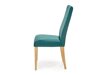 Stoel Houston 1216 (Donkergroen + Licht hout)