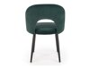 Stol Houston 960 (Mørkegrøn + Sort)