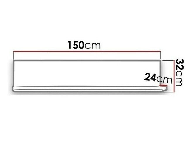 Vægreol Lutiva 102 (Mat sort)