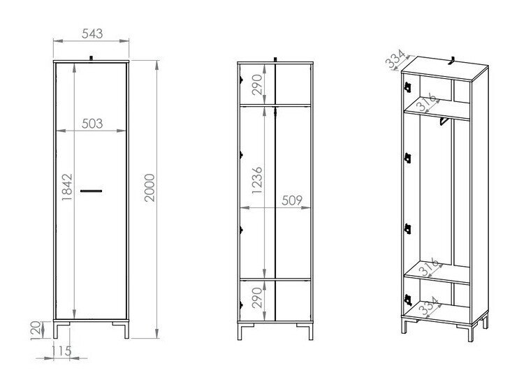 Gangmeubelset Larnolo 109