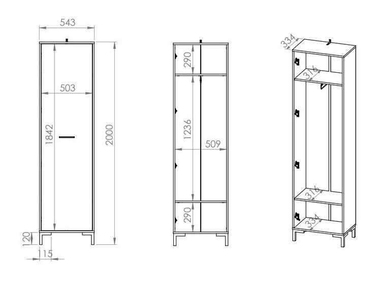 Meuble d'entrée Larnolo 108
