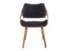 Chaise Houston 720 (Noix + Noir)