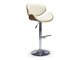 Counterstoel Houston 517 (Moer + Crème + Zilver)