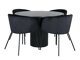 Set de mese Dallas 3103 (Negru)