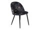 Stoel Dallas 153 (Bloemen patroon + Zwart)